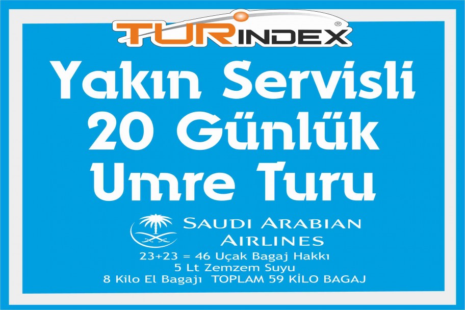 ŞEVVAL UMRESİ 20 GÜNLÜK